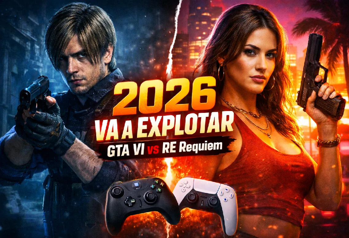 Los Juegos Confirmados para 2026 ✅ GTA VI, Resident Evil Requiem y Más 🕹️