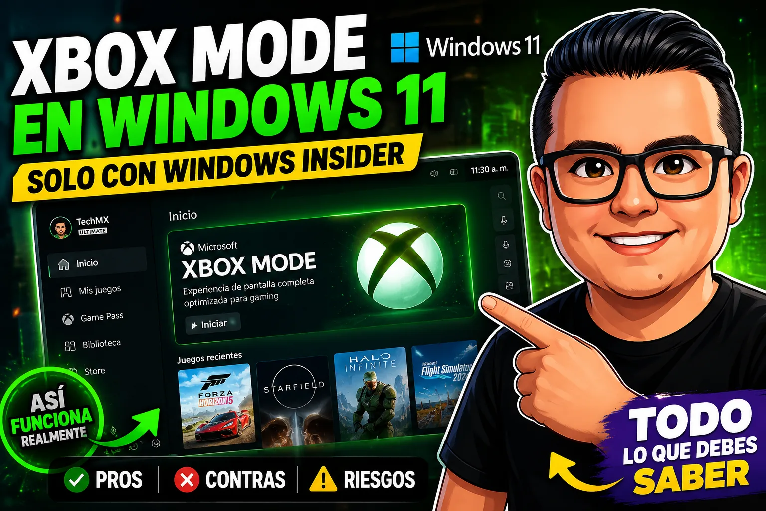 🔥 ¿Qué es Windows Insider y por qué necesitas usarlo para el nuevo “Xbox Mode”? 🎮