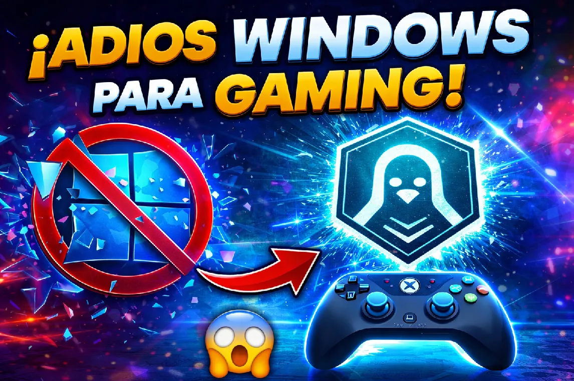Miniatura de INSTALÉ Bazzite en mi PC… ¿Mejor que Windows para Gaming?