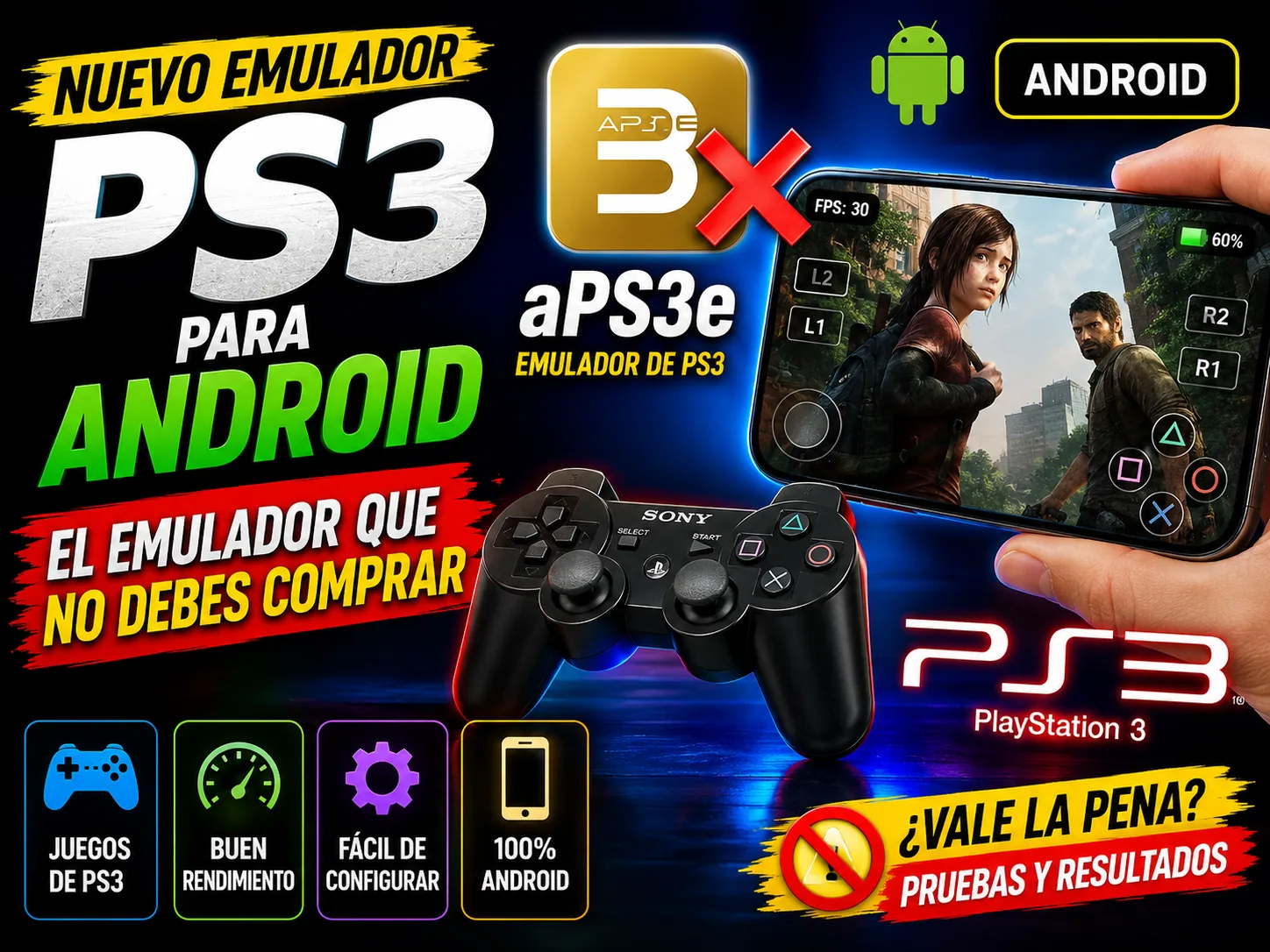 Miniatura de El nuevo emulador de PS3 para Android que NO debes comprar